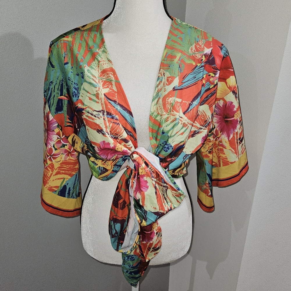 Colorful Tie Top